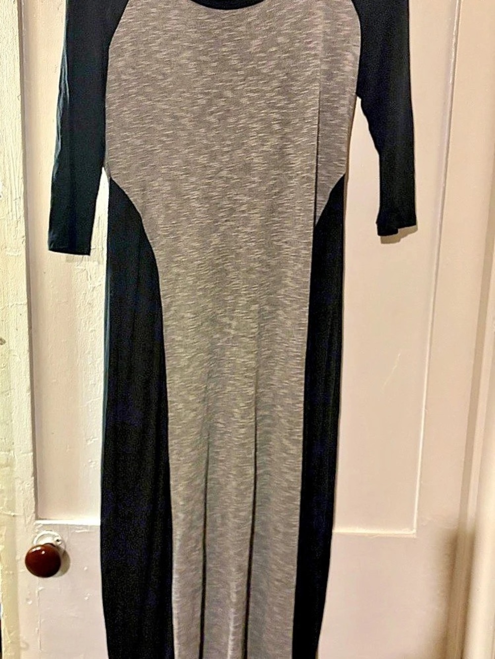 Mango Color Block Maxi Dress Size Small
